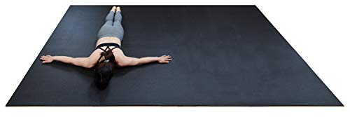 Premium Extra Thick Large Exercise Mat - 7' x 4' x 8mm Ultra